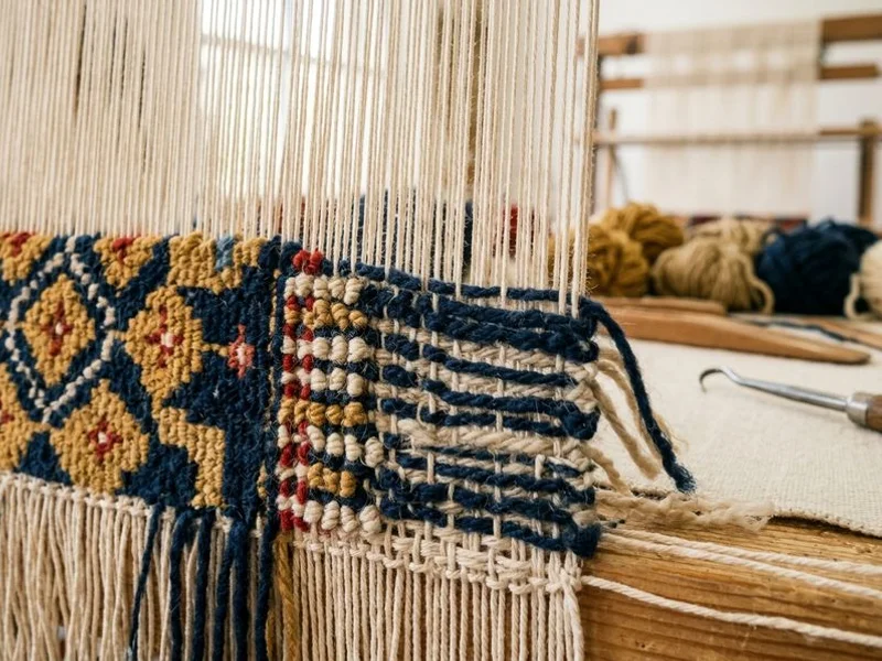 Oriental & Persian Rug Cleaning in progress